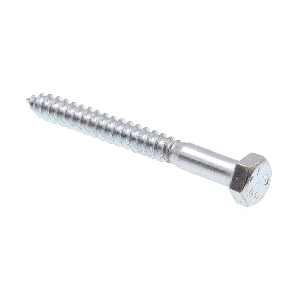 Prime-Line Hex Lag Screw 5/16in X 3in A307 Grade A Zinc Plated Steel 50PK 9055705 - main
